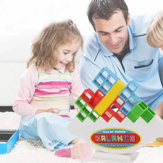 Swing Stack Tower Balance Toy marnetic
