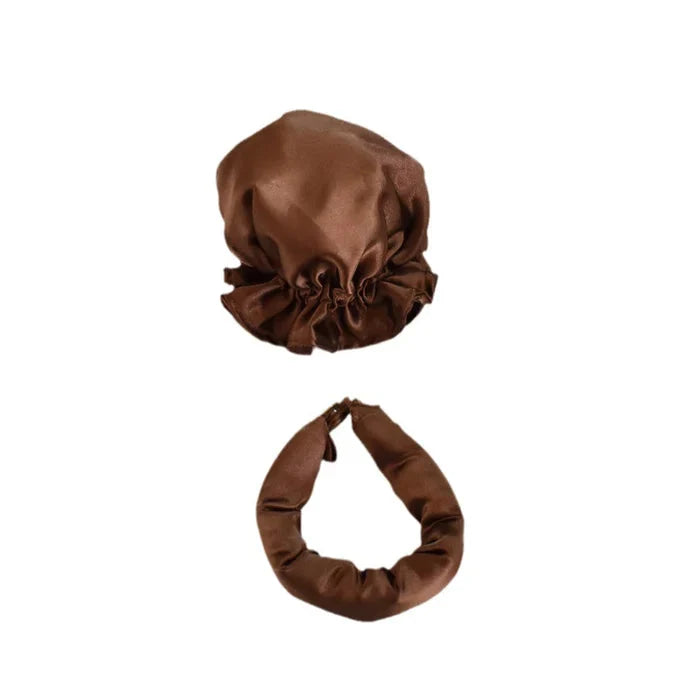 Satin Heatless Curling Buns Set marnetic