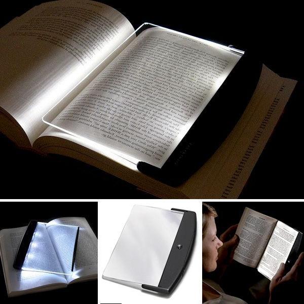 Flat Book Panel Reading Night Light, Premium Design