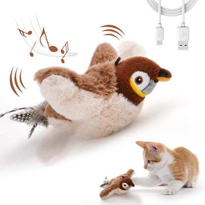 Interactive Bird Toy for Cats, ChirpBuddy