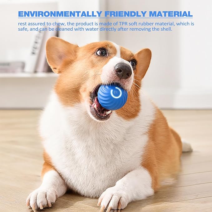 Interactive Dog Teasing Ball, BarkBounce Toy for Fun Playtime