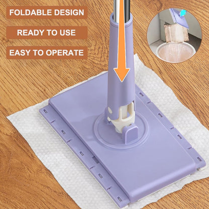 Automatic Cloth-Switching Mop, SwapClean Model