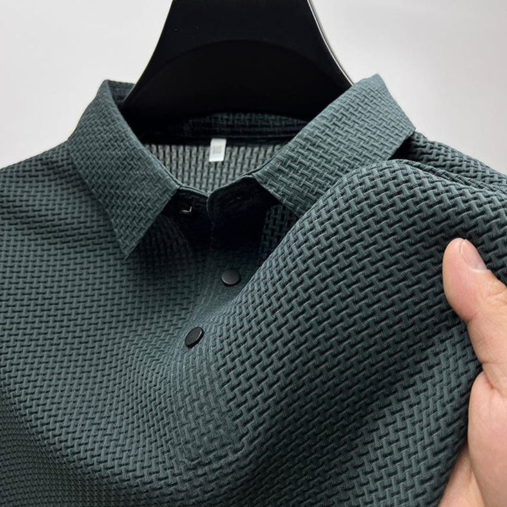 Riviero Men's Polo Shirt, Classic Fit and Comfortable Fabric