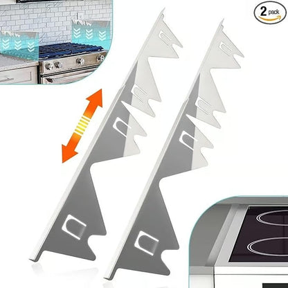 Adjustable Stove Gap Covers, GapLock Design