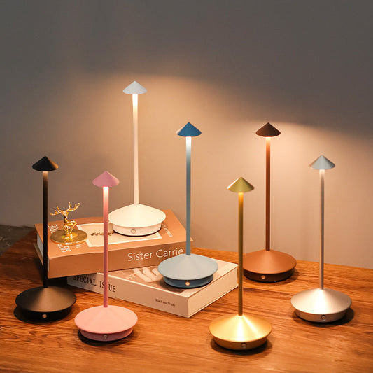 Wireless LED Table Lamp, Elegant Design