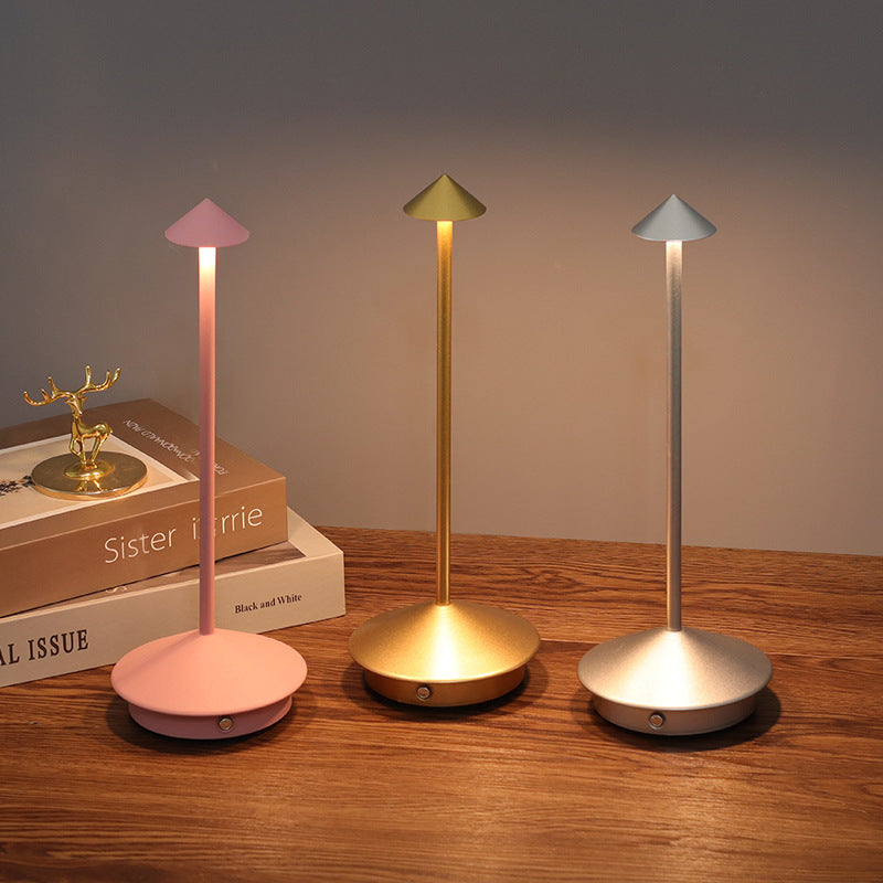 Wireless LED Table Lamp, Elegant Design