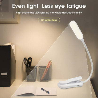 Reading Lamp with Book Clamp