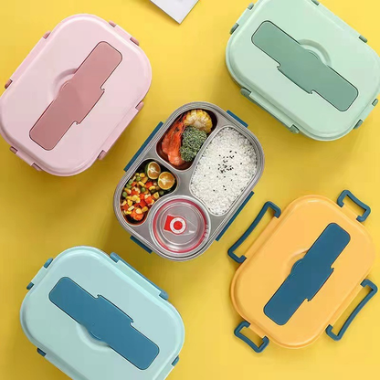 Stainless Steel Thermal Lunch Box for Food Storage