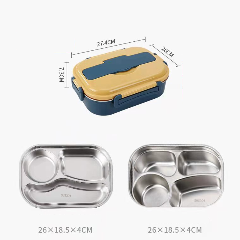 Stainless Steel Thermal Lunch Box for Food Storage