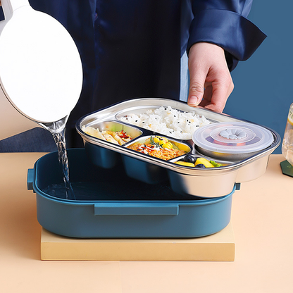 Stainless Steel Thermal Lunch Box for Food Storage