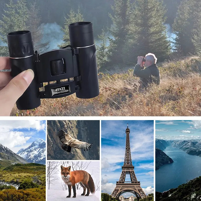 HD 40x22 Military Binoculars, Professional Hunting Telescope