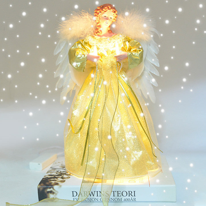 Heavenly Angel Animated Tree Topper