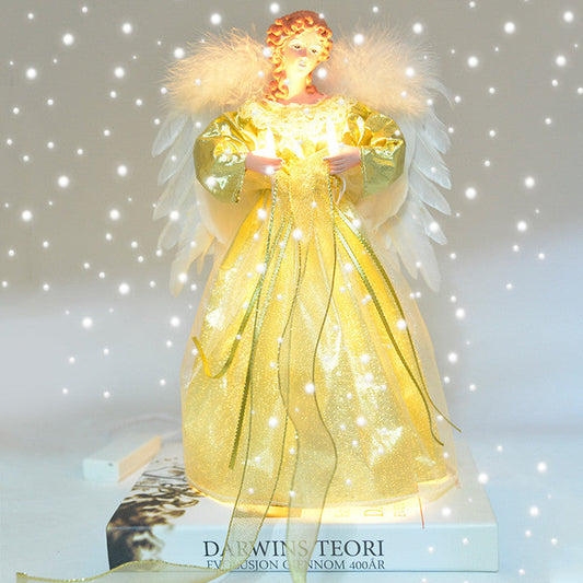 Heavenly Angel Animated Tree Topper