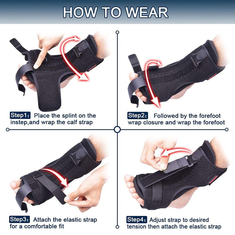 Plantar Fasciitis Night Splint for Foot Support and Comfort