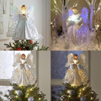 Heavenly Angel Animated Tree Topper