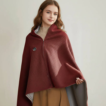 Heated Portable Shawl Blanket