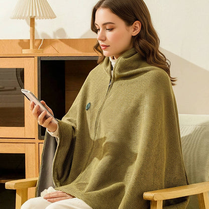 Heated Portable Shawl Blanket