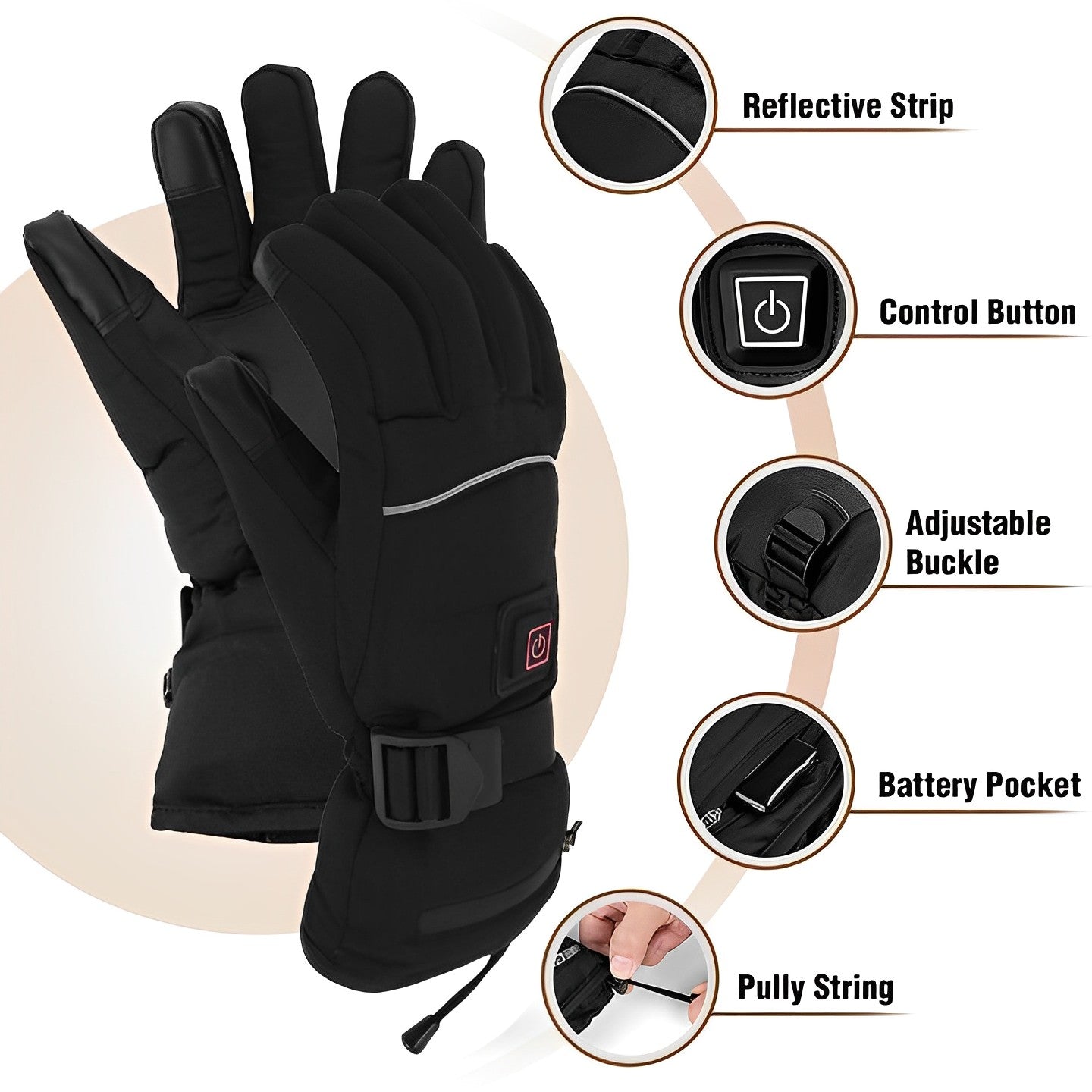 Heated Gloves for Warmth and Comfort