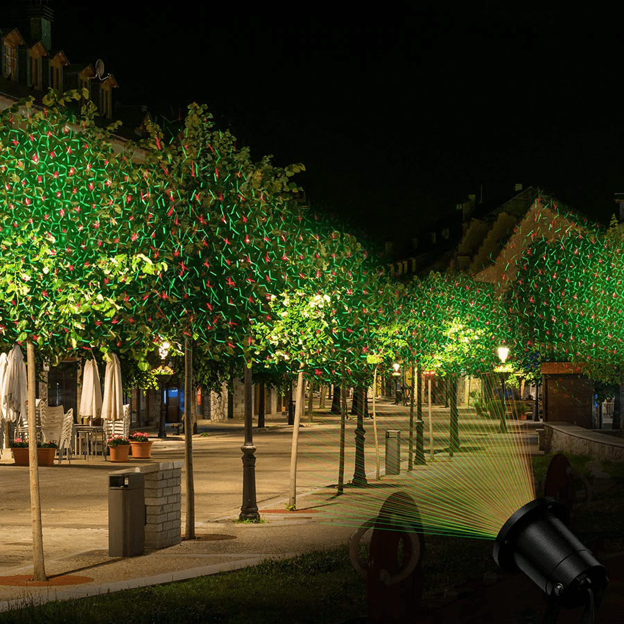 Outdoor Laser Light Projector for Holiday Decorations