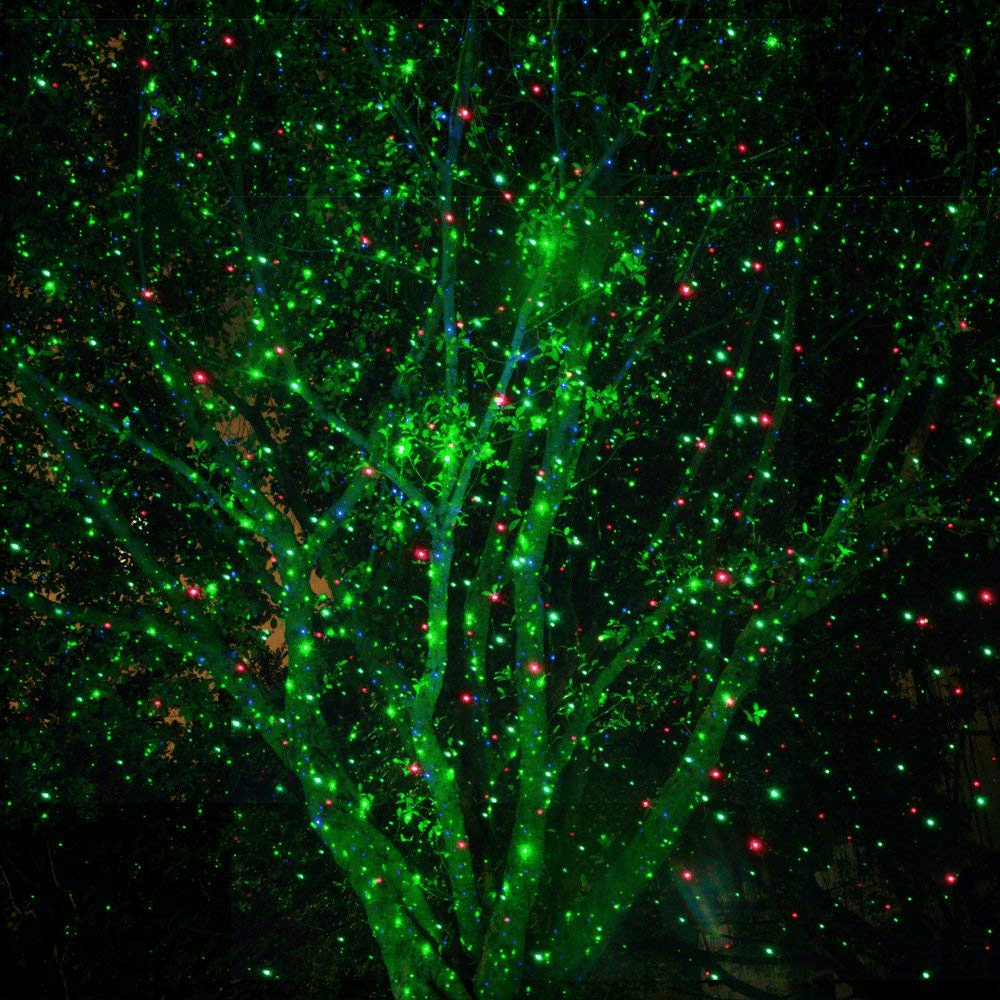 Outdoor Laser Light Projector for Holiday Decorations