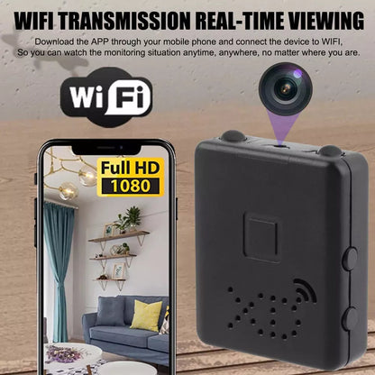 Micro HD Video Camera with WiFi, Audio Recording