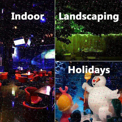 Outdoor Laser Light Projector for Holiday Decorations