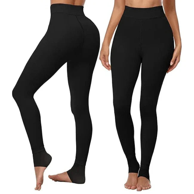 Fleece Lined Leggings for Women, Warm and Comfortable
