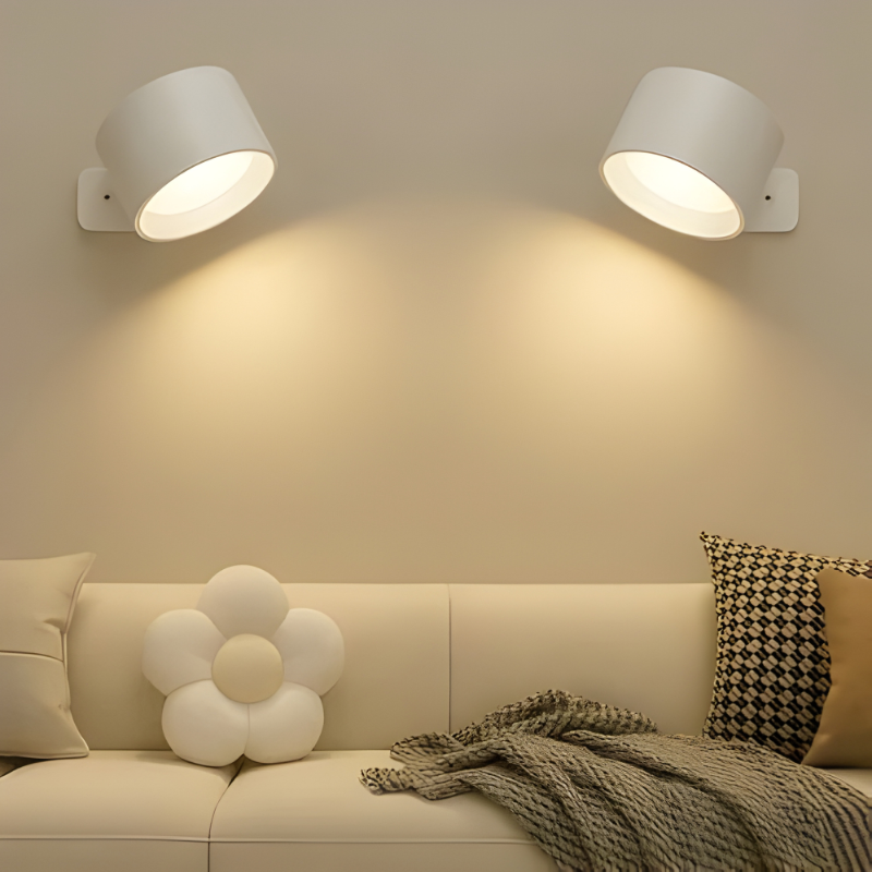 Rechargeable Wall Light with 360-Degree Rotation