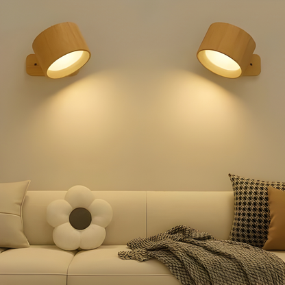 Rechargeable Wall Light with 360-Degree Rotation