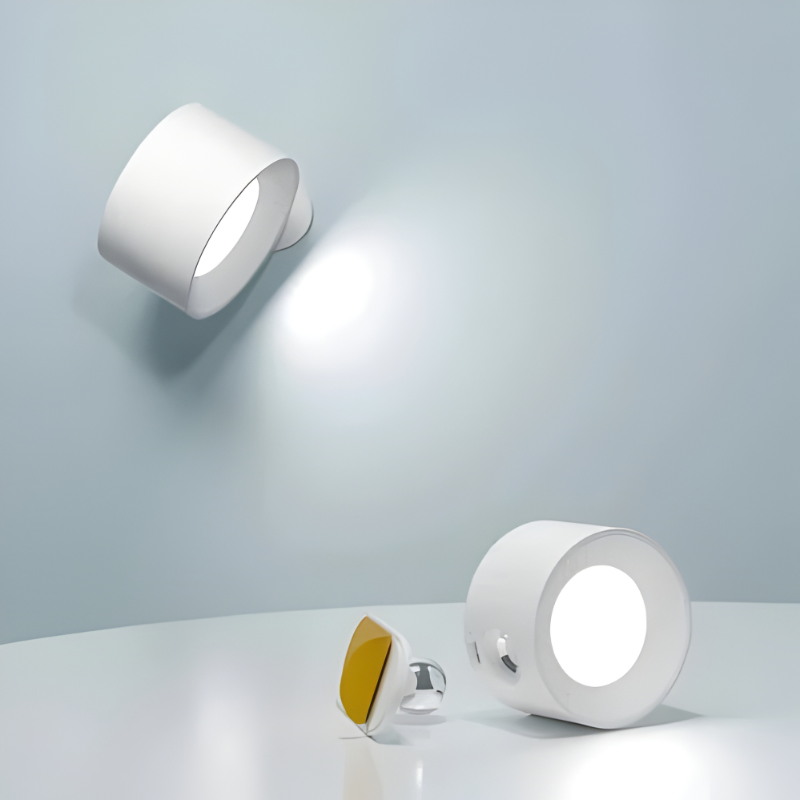 Rechargeable Wall Light with 360-Degree Rotation