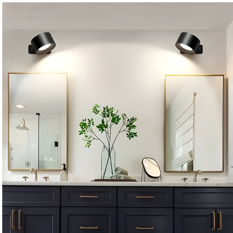 Rechargeable Wall Light with 360-Degree Rotation