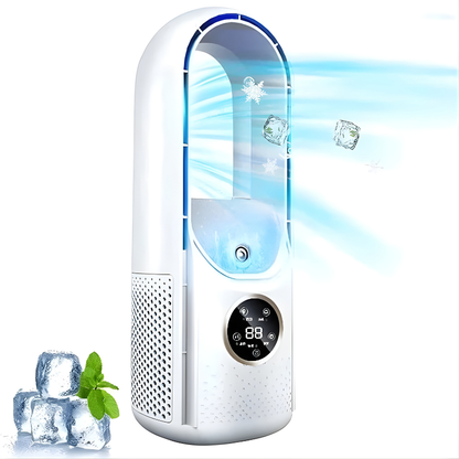 Blade Free Portable Air Conditioner, Silent Operation