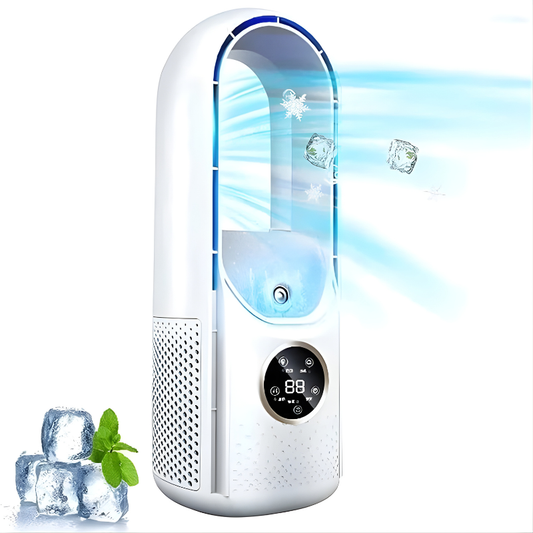 Blade Free Portable Air Conditioner, Silent Operation