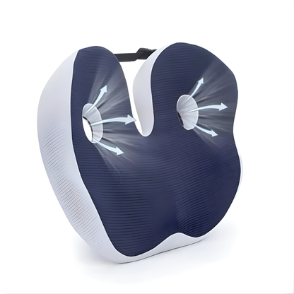 Adjustable Memory Foam Seat Cushion for Sit Bone Support