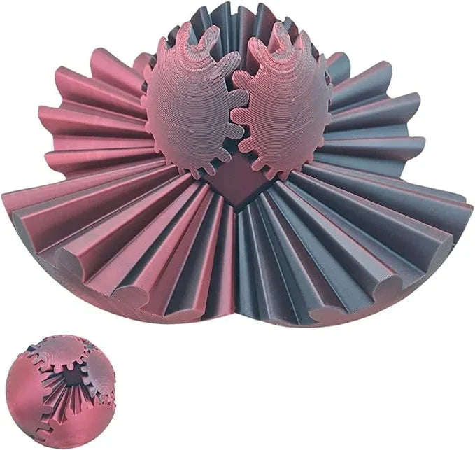Steampunk Whirling Wonder Fidget Gear Ball