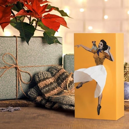 Flying Skirt Tissue Box Cover, Decorative Tissue Holder