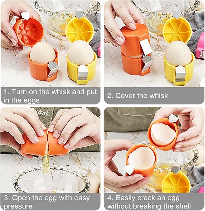 Efficient Egg Cracking Solution, CrackEase Tool
