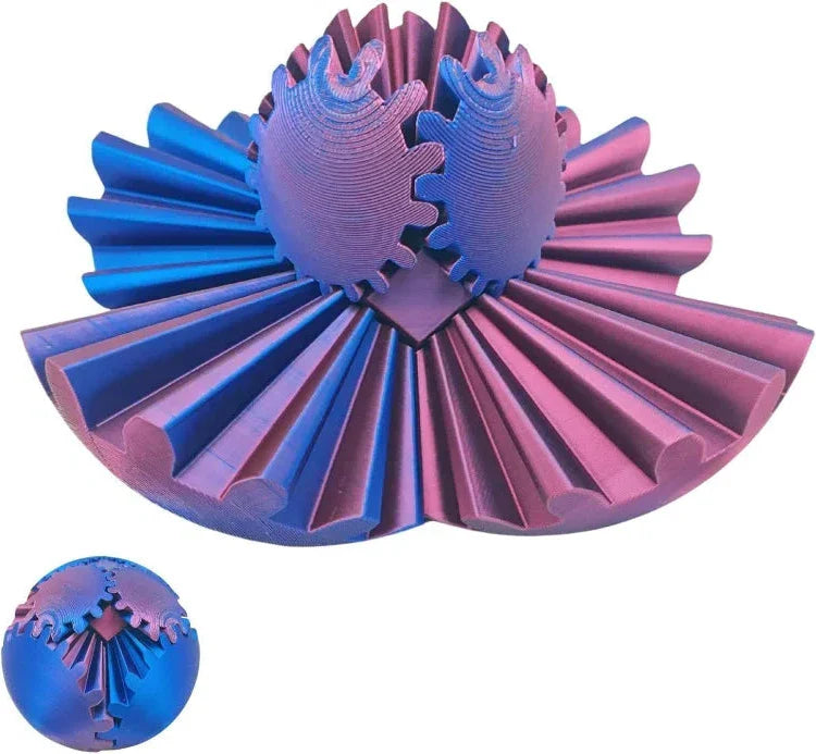 Steampunk Whirling Wonder Fidget Gear Ball