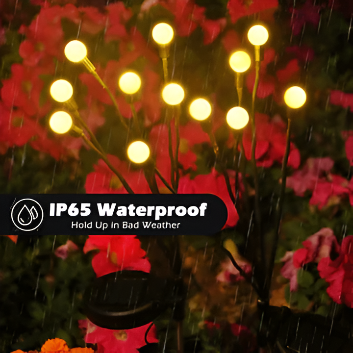 Solar Garden Firefly Lights, Decorative Outdoor Lighting