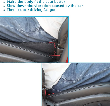 Car Seat Cushion for Short Drivers, Comfortable Support and Height Adjustment