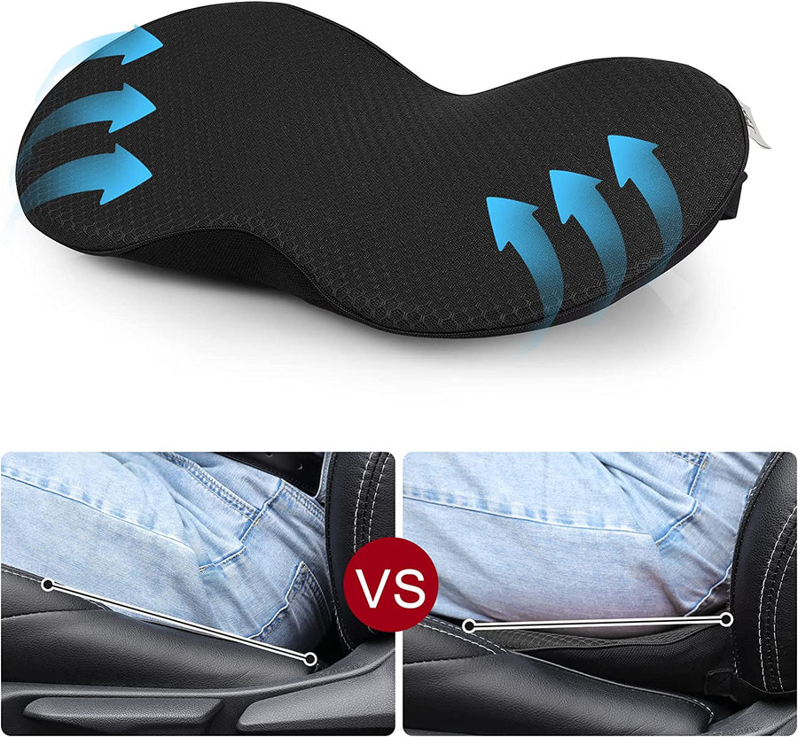 Car Seat Cushion for Short Drivers, Comfortable Support and Height Adjustment