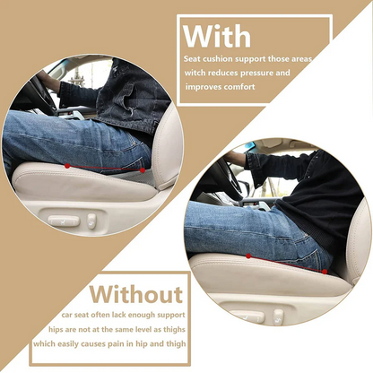 Car Seat Cushion for Short Drivers, Comfortable Support and Height Adjustment