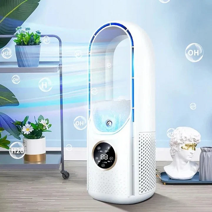 Blade Free Portable Air Conditioner, Silent Operation