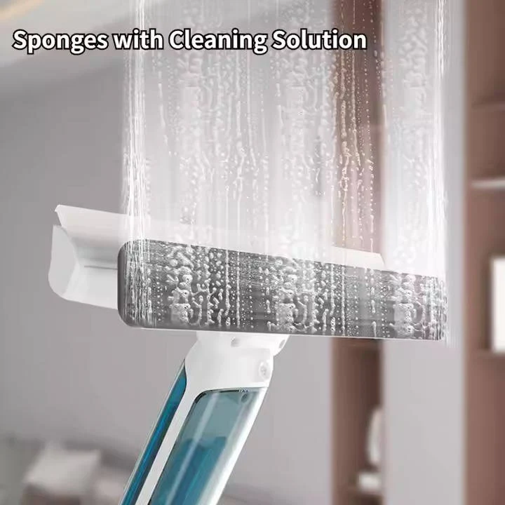Telescopic Window Cleaner with Long Handle