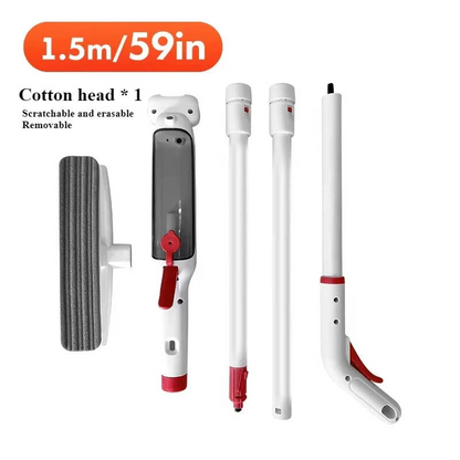 Telescopic Window Cleaner with Long Handle