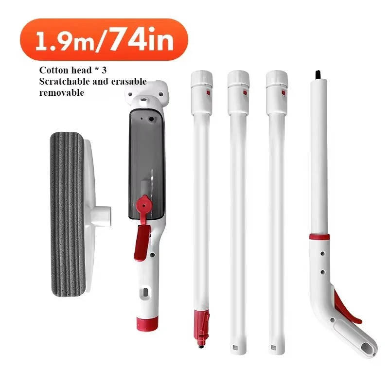 Telescopic Window Cleaner with Long Handle