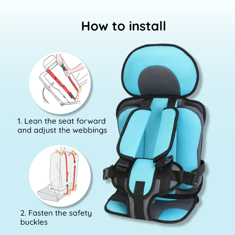 Child Car Cushion Seat for Protection and Comfort