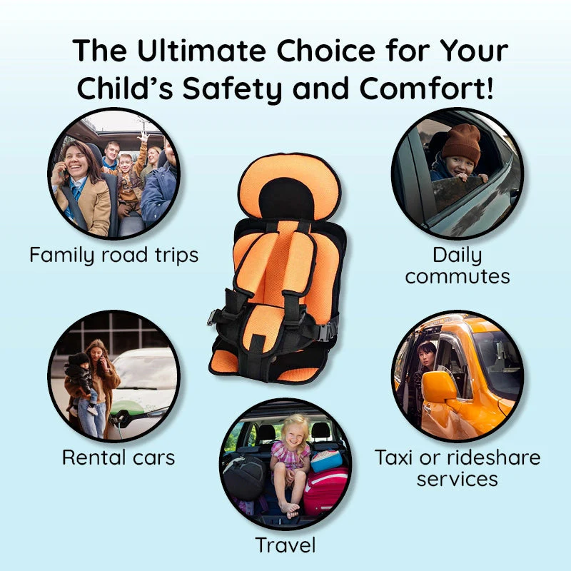 Child Car Cushion Seat for Protection and Comfort