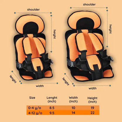 Child Car Cushion Seat for Protection and Comfort