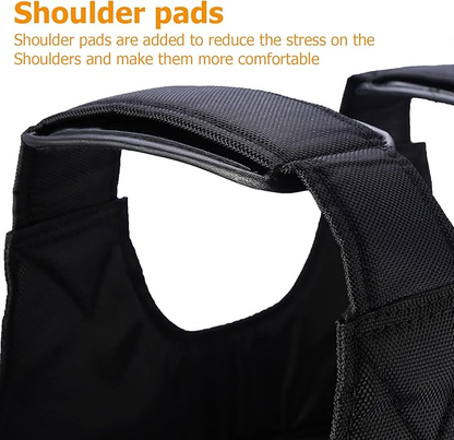 Adjustable 110 Pound Exercise Weighted Vest
